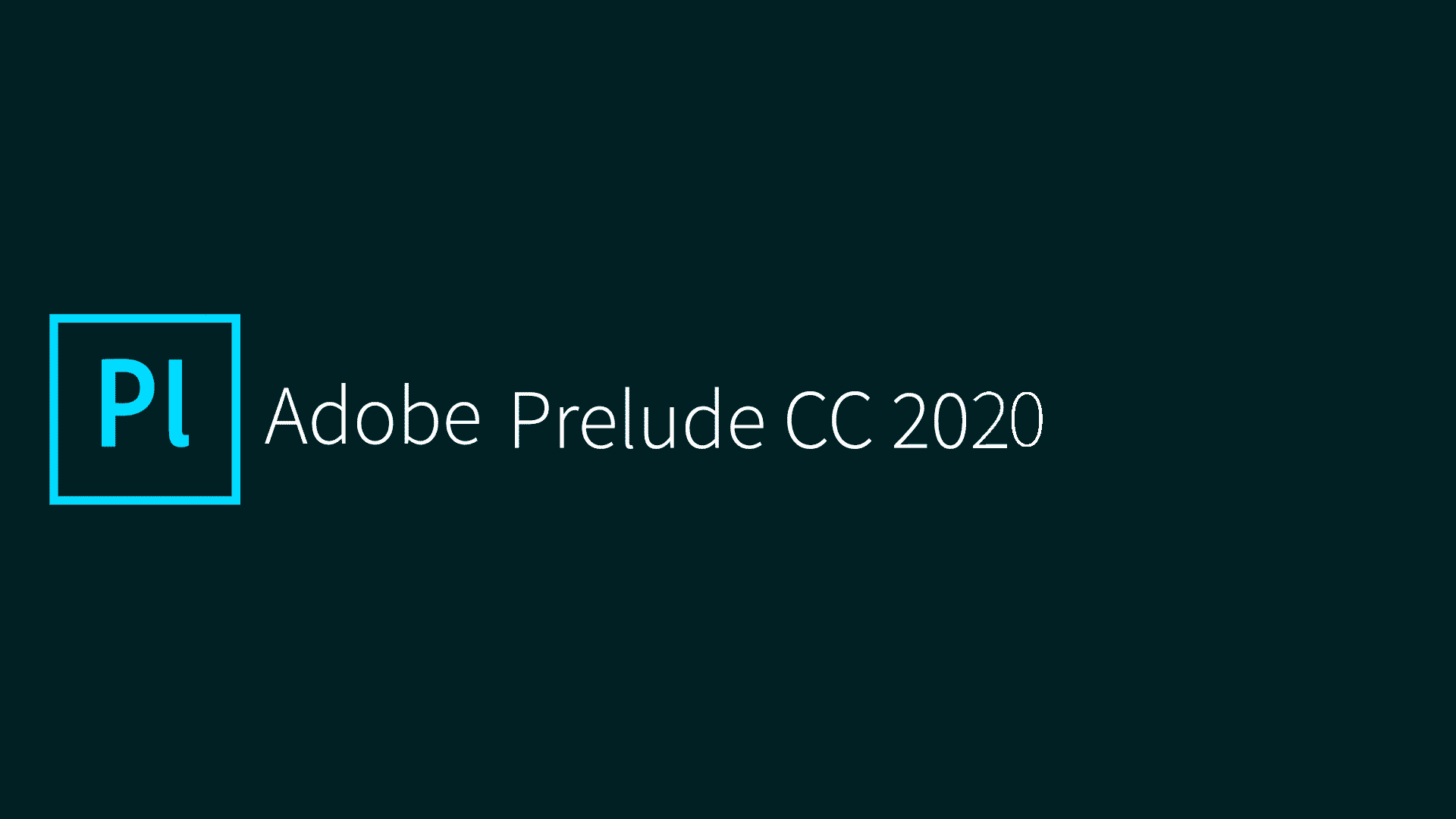 Adobe Prelude CC 2020 Direct Link Download-Cracker4Free